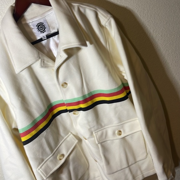 ROUND TWO X LRG HERITAGE H.B. STRIPE COAT - Picture 3 of 3